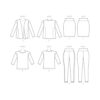 McCalls Schnittmuster M7331 - Set - Rock - Bluse - Hose - Jacke – Bild 5