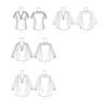 McCalls Schnittmuster M7357 - Bluse - leger - mit drei Ärmelvarianten – Bild 5