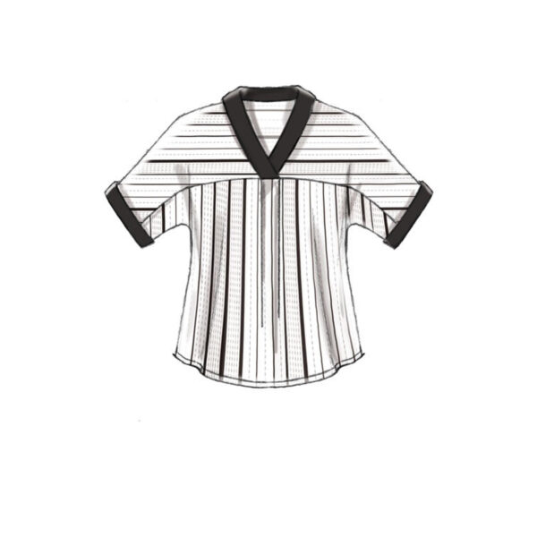 McCalls Schnittmuster M7359 - Bluse - V-Ausschnitt - Kurzarm – Bild 3