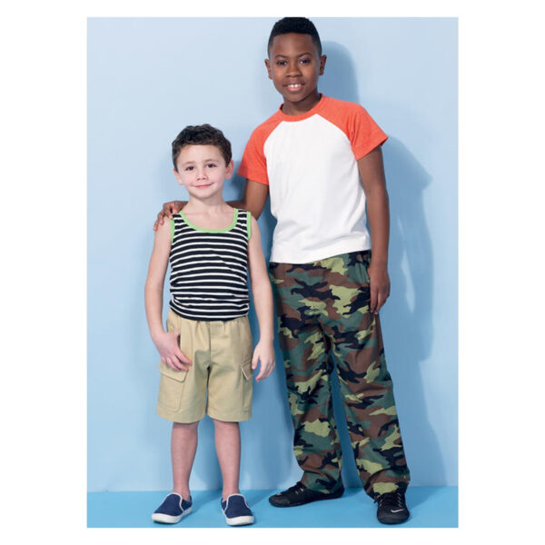 McCalls Schnittmuster M7379 - Hose - Shirt - Jungen – Bild 2