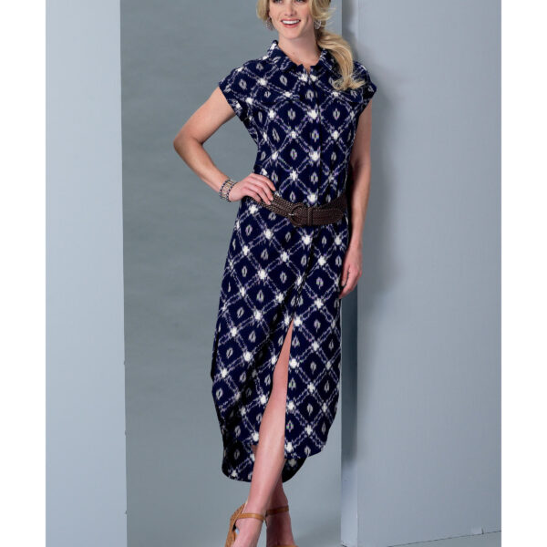 McCalls Schnittmuster M7387 - Kleid - Bluse - Hemdblusenkleid – Bild 2