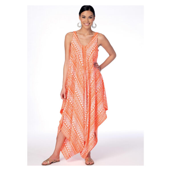 McCalls Schnittmuster M7402 - Kleid - weit fallend - leger – Bild 2