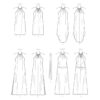 McCalls Schnittmuster M7405 - Kleid - Raffung - ärmellos – Bild 7