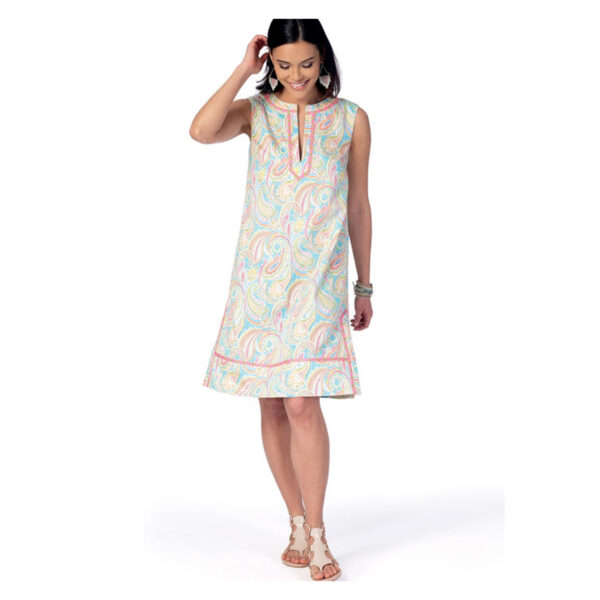 McCalls Schnittmuster M7408 - Kleid - schlicht - einfacher Schnitt – Bild 6