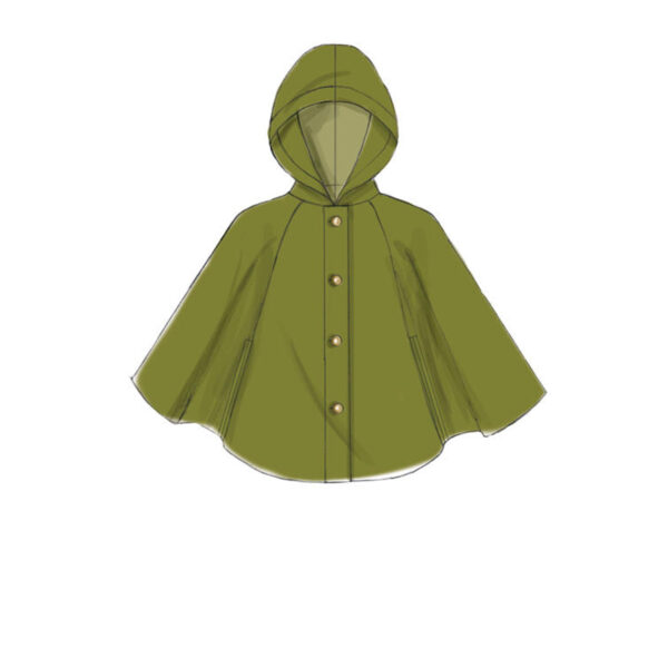 McCalls Schnittmuster M7477 - Cape - Poncho - Überwurf – Bild 6