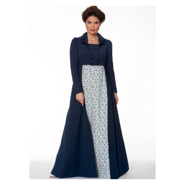 McCalls Schnittmuster M7493 - historisches Kostüm - Kleid - Kurzjacke – Bild 2