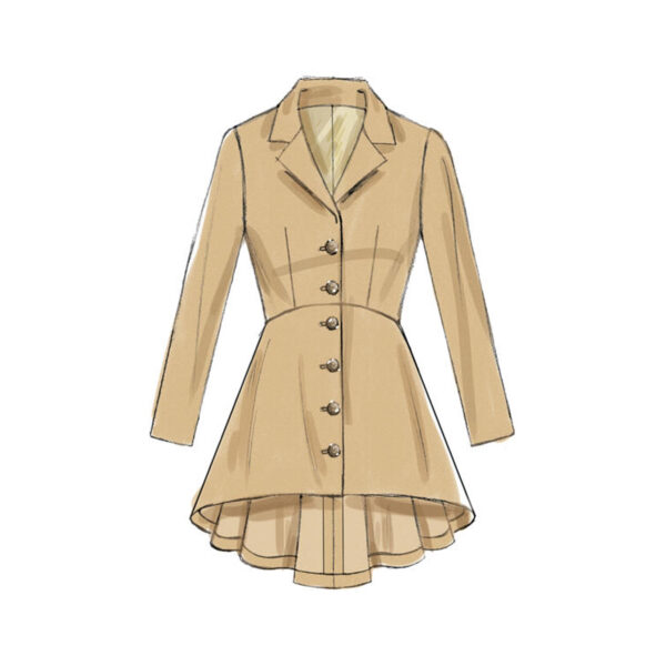McCalls Schnittmuster M7513 - Jacke - Mantel - Schösschenteil – Bild 5