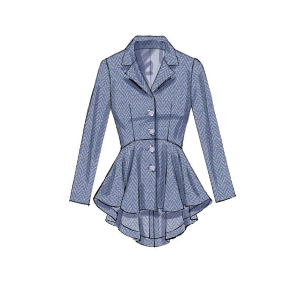 McCalls Schnittmuster M7513 - Jacke - Mantel - Schösschenteil – Bild 6