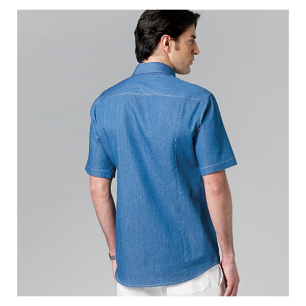 Vogue Schnittmuster V8759 - Hemd - Herren - 2 Kragenvarianten – Bild 7