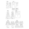 Vogue Schnittmuster V8766 - Kleid in Variationen - 6 Modelle – Bild 11