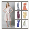 Vogue Schnittmuster V8766 - Kleid in Variationen - 6 Modelle – Bild 2