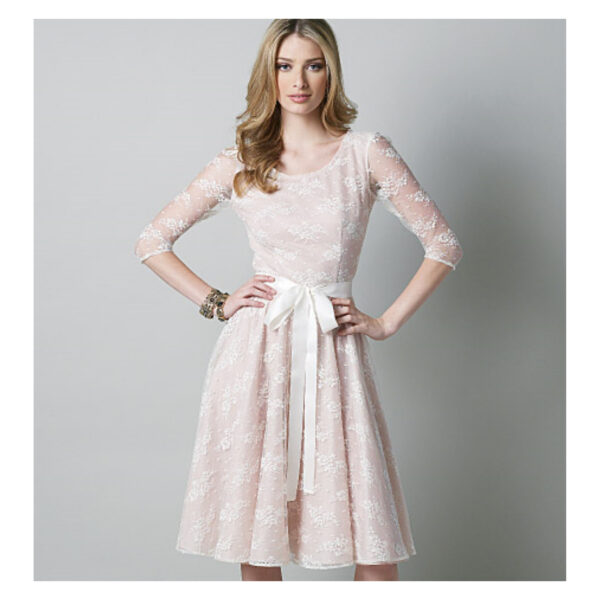 Vogue Schnittmuster V8766 - Kleid in Variationen - 6 Modelle – Bild 3