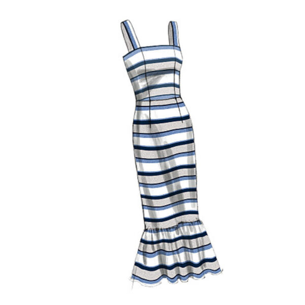 Vogue Schnittmuster V8766 - Kleid in Variationen - 6 Modelle – Bild 5