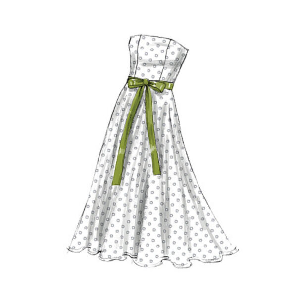 Vogue Schnittmuster V8766 - Kleid in Variationen - 6 Modelle – Bild 6