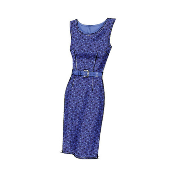 Vogue Schnittmuster V8766 - Kleid in Variationen - 6 Modelle – Bild 7