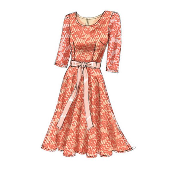Vogue Schnittmuster V8766 - Kleid in Variationen - 6 Modelle – Bild 9