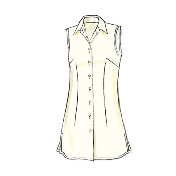 Vogue Schnittmuster V8772 - Bluse - 6 Varianten – Bild 8