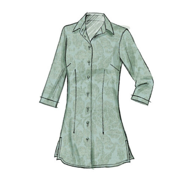 Vogue Schnittmuster V8772 - Bluse - 6 Varianten – Bild 9