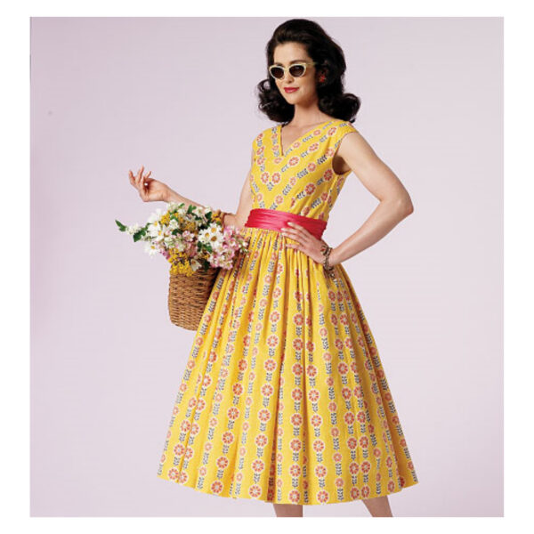 Vogue Schnittmuster V8789 - Kleid - Vintage - 50er Jahre Stil – Bild 7