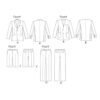 Vogue Schnittmuster V8890 - Herrenanzug - Sakko - Hosenvariante – Bild 7