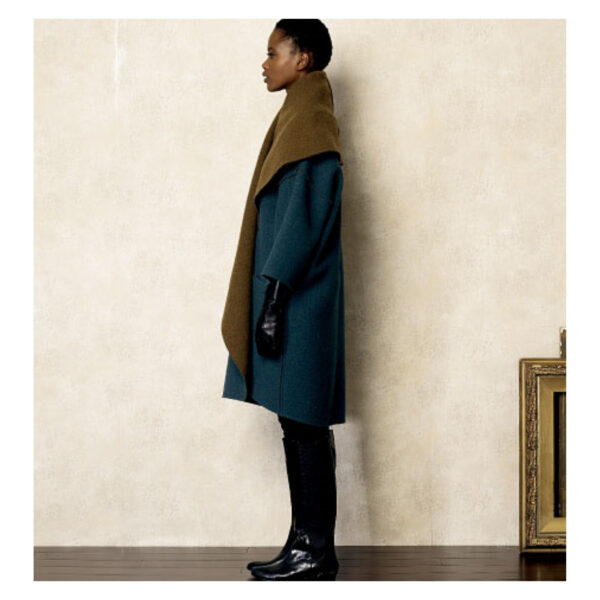 Vogue Schnittmuster V8930 - weite Jacke - Mantel - Oversize – Bild 5