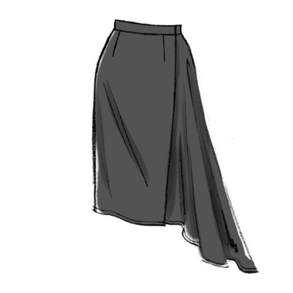 Vogue Schnittmuster V8956 - Rockvariationen - 3 verschiedene Modelle – Bild 4