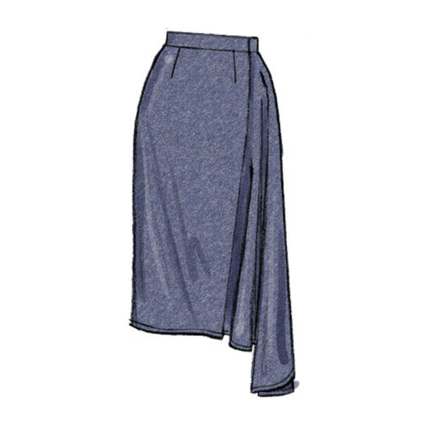 Vogue Schnittmuster V8956 - Rockvariationen - 3 verschiedene Modelle – Bild 5