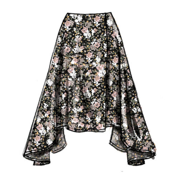 Vogue Schnittmuster V8956 - Rockvariationen - 3 verschiedene Modelle – Bild 7