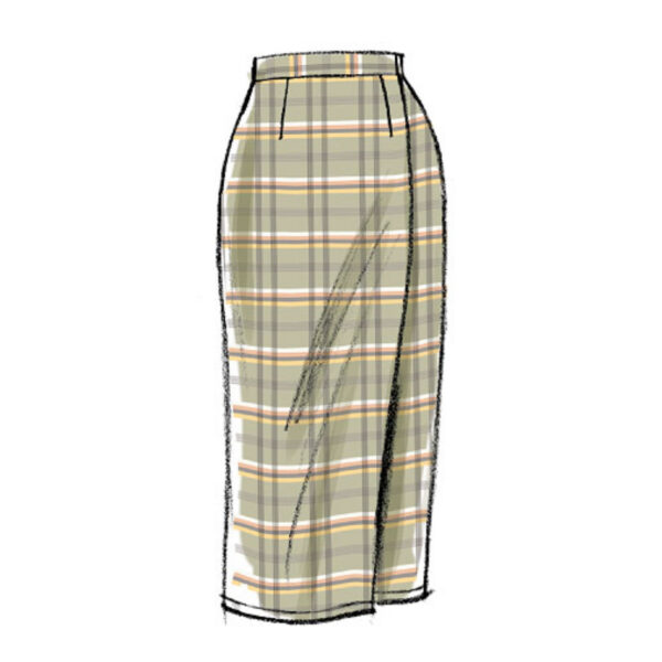 Vogue Schnittmuster V8956 - Rockvariationen - 3 verschiedene Modelle – Bild 8