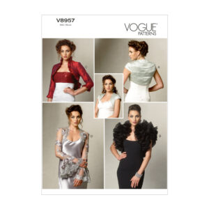 Vogue Schnittmuster V8957 - Bolero - Weste - Festliche Mode