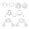 Vogue Schnittmuster V8957 - Bolero - Weste - Festliche Mode – Bild 11
