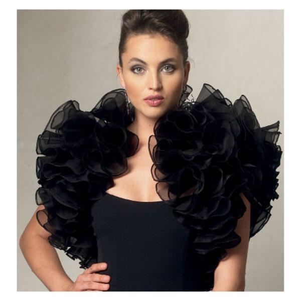 Vogue Schnittmuster V8957 - Bolero - Weste - Festliche Mode – Bild 2