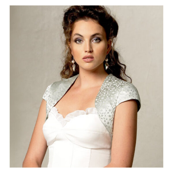 Vogue Schnittmuster V8957 - Bolero - Weste - Festliche Mode – Bild 5