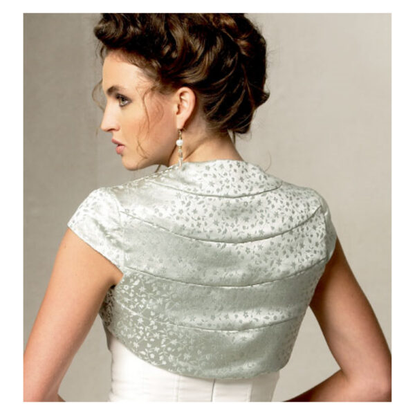 Vogue Schnittmuster V8957 - Bolero - Weste - Festliche Mode – Bild 7