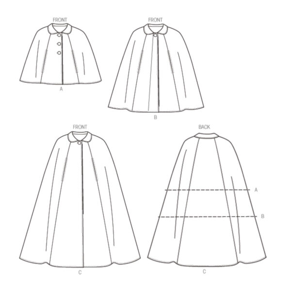 Vogue Schnittmuster V8959 - Cape - Umhang - Poncho – Bild 10