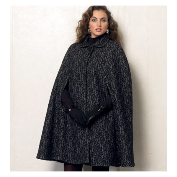 Vogue Schnittmuster V8959 - Cape - Umhang - Poncho – Bild 2