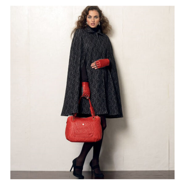 Vogue Schnittmuster V8959 - Cape - Umhang - Poncho – Bild 4