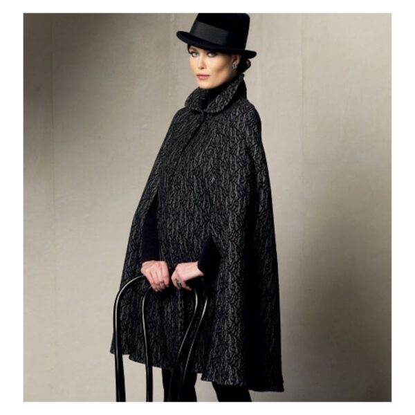 Vogue Schnittmuster V8959 - Cape - Umhang - Poncho – Bild 5