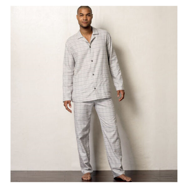 Vogue Schnittmuster V8964 - Herrenschlafanzug - Morgenmantel - Shorty – Bild 5
