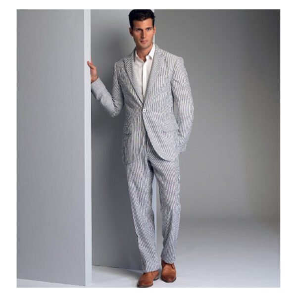 Vogue Schnittmuster V8988 - Herrenanzug - Klassisch - Sportlich – Bild 2