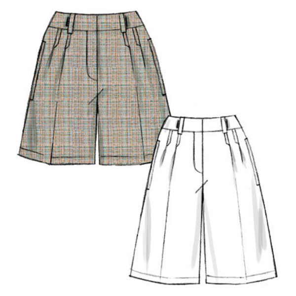 Vogue Schnittmuster V9008 - Hose - kurze Hosen - Bermuda – Bild 9