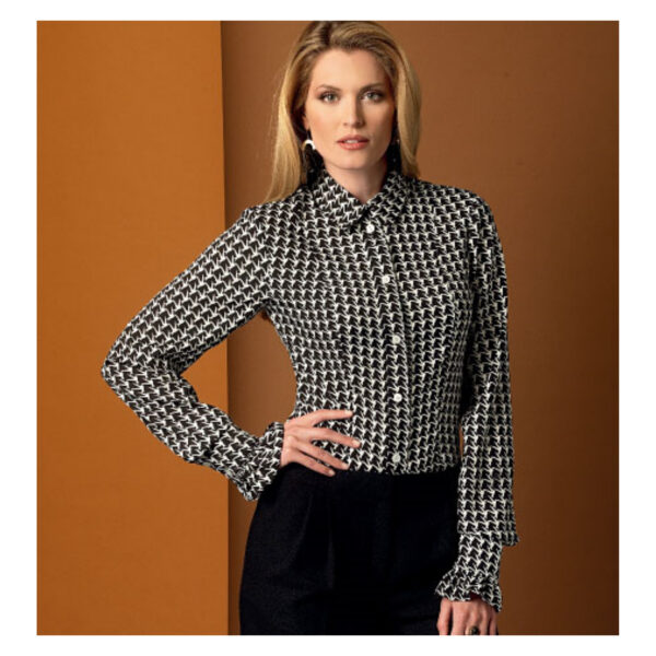 Vogue Schnittmuster V9029 - Bluse - Hemdbluse - tailliert – Bild 2