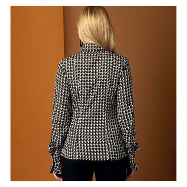 Vogue Schnittmuster V9029 - Bluse - Hemdbluse - tailliert – Bild 3