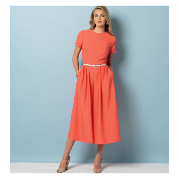 Vogue Schnittmuster V9075 - Kleid - Hosenrock - Overall – Bild 2