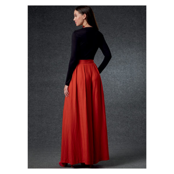 Vogue Schnittmuster V1772 - weite Hose - Hosenrock - 2 Längen – Bild 7