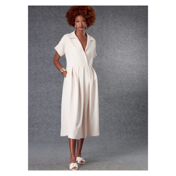 Vogue Schnittmuster V1777 - Kleid - legere und bequem - Schlupfkleid – Bild 2