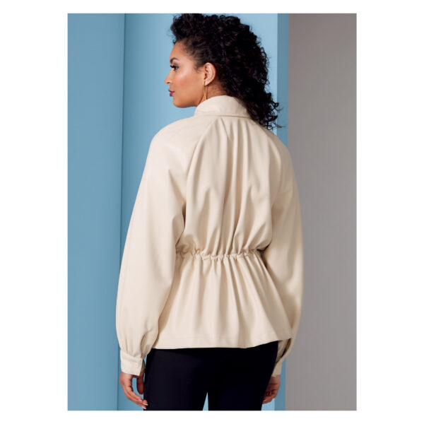 Vogue Schnittmuster V1840 - Kapuzenmantel - Parka - Jacke mit Reißverschluss – Bild 6