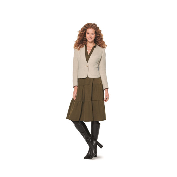 Burda Style Schnittmuster Nr. 6160 - Blazer - Business-Blazer – Bild 5