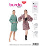 Burda Style Schnittmuster Nr. 6161 - Kimono - Kimonos mit Bindegürtel