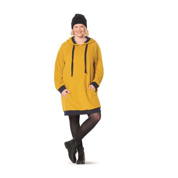 Burda Style Schnittmuster Nr. 6195 - Sweater - Kapuzen-Sweater - Sweater-Kleid – Bild 5